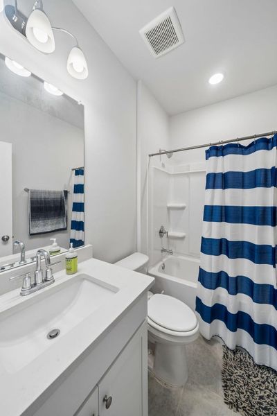Furnished interior view inside a new home in , Huger (Image 14).