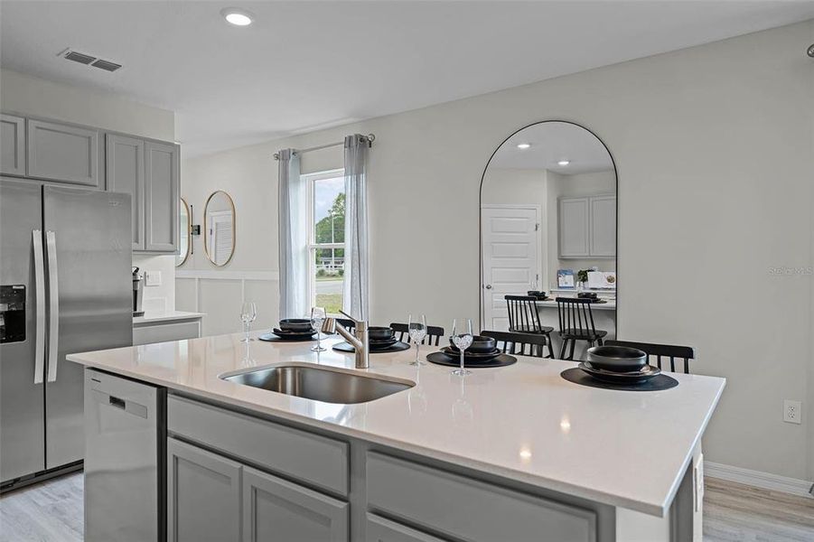 Furnished interior view inside a new home in , Lakeland (Image 12).