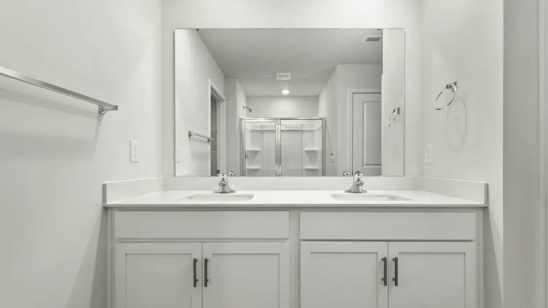 Furnished interior view inside a new home in Fishel Village, Winston-Salem (Image 7). Furnished interior view inside a new home in Fishel Village, Winston-Salem (Image 7).