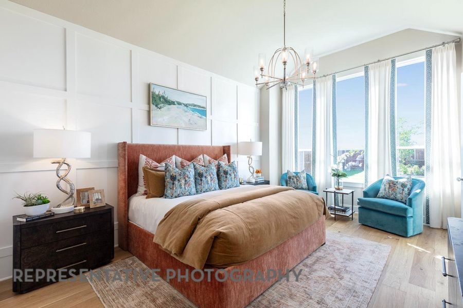 Furnished interior view inside a new home in Flora, Hutto (Image 24).
