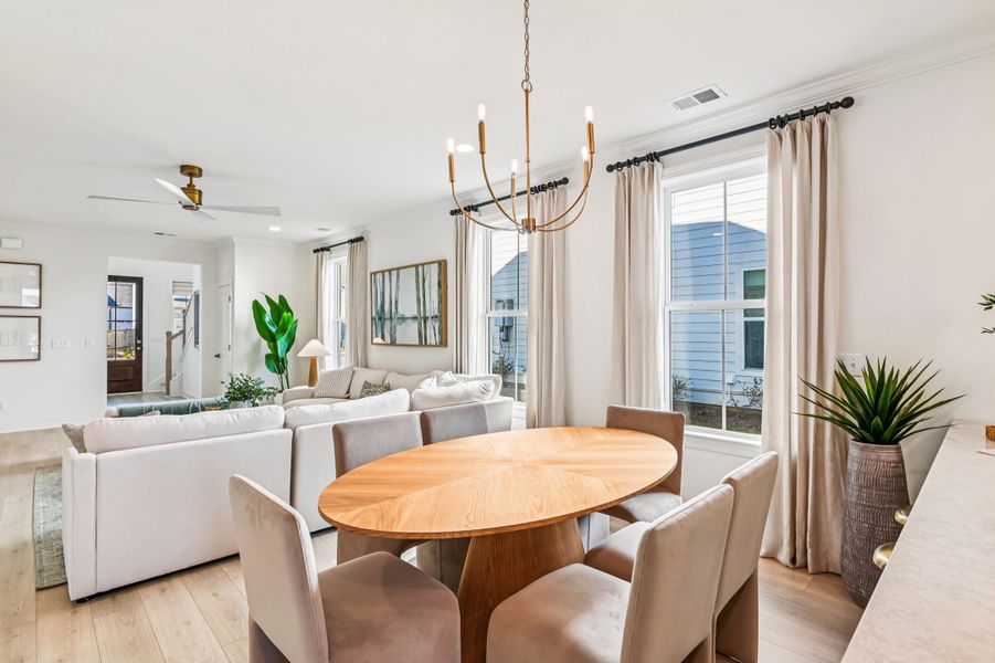 Furnished interior view inside a new home in , Moncks Corner (Image 24). Furnished interior view inside a new home in , Moncks Corner (Image 24).