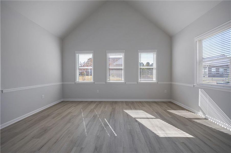Spacious, unfurnished interior of a new home in , Social Circle (Image 37). Spacious, unfurnished interior of a new home in , Social Circle (Image 37).