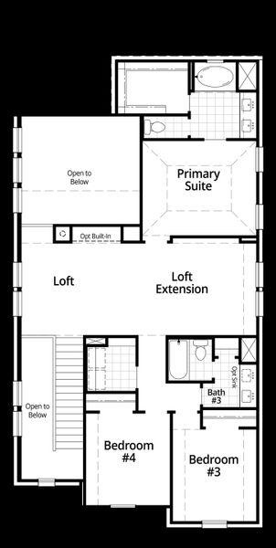 Upstairs Floor Plan Upstairs Floor Plan