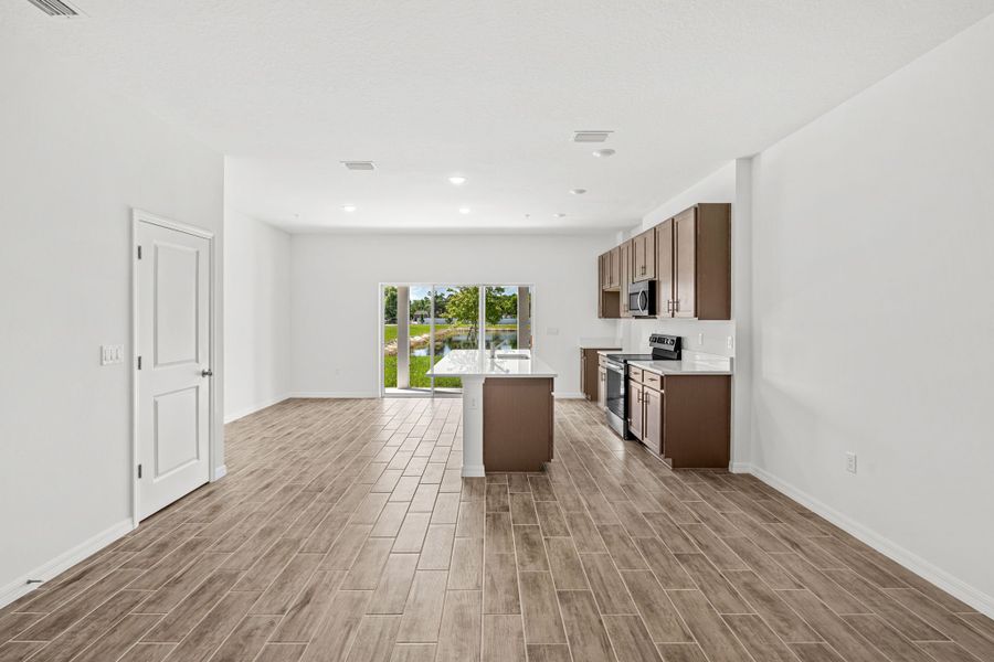Furnished interior view inside a new home in Shenandoah Reserve, Orlando (Image 34).