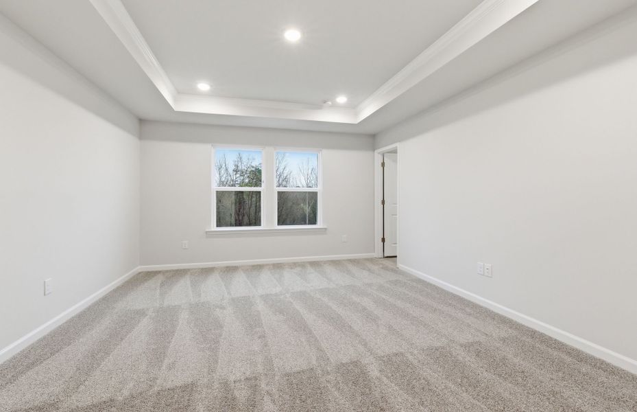 Spacious, unfurnished interior of a new home in McConnell Ridge, McLeansville (Image 12).