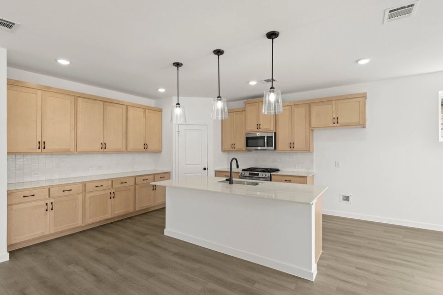 Kitchen featuring the Artisan Collection