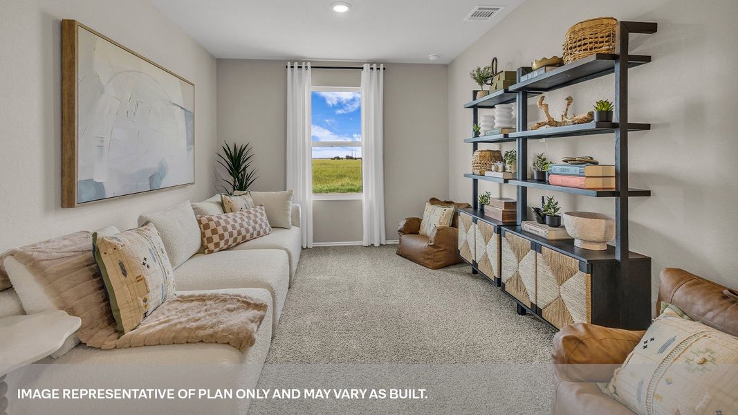 Furnished interior view inside a new home in Sunset Oaks, Maxwell (Image 14). Furnished interior view inside a new home in Sunset Oaks, Maxwell (Image 14).