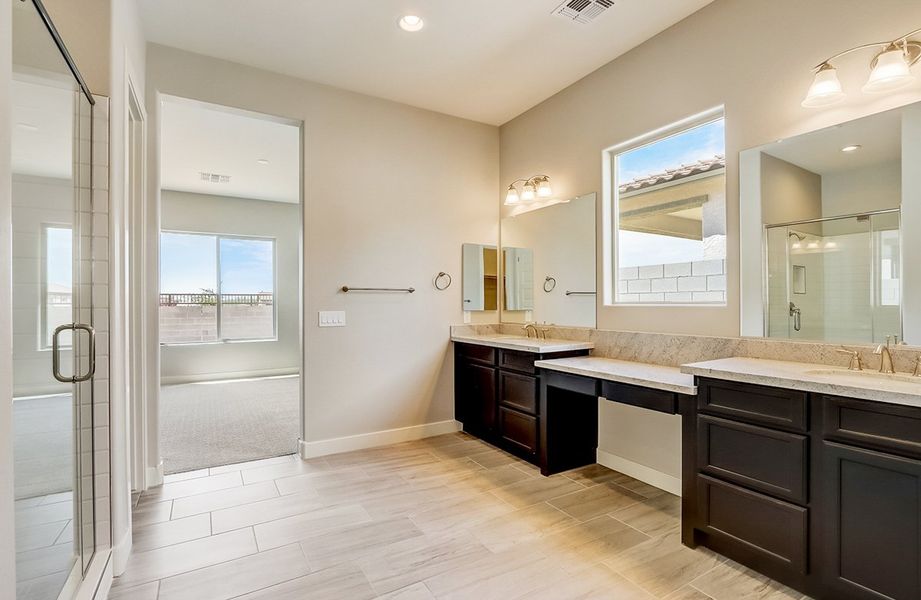 Representative furnished interior of a home built from the Hacienda Series - Topaz by Brightland Homes in Canyon Views - Hacienda, Litchfield Park (Image 6).