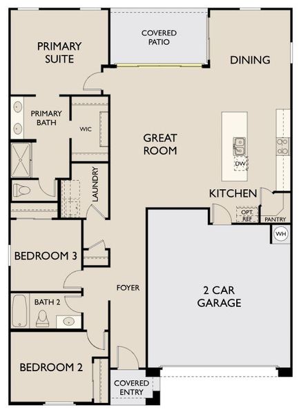 Violet floorplan - Lot 20