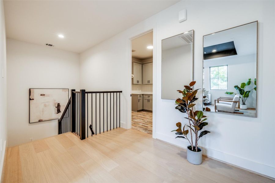 Furnished interior view inside a new home in , Houston (Image 36). Furnished interior view inside a new home in , Houston (Image 36).