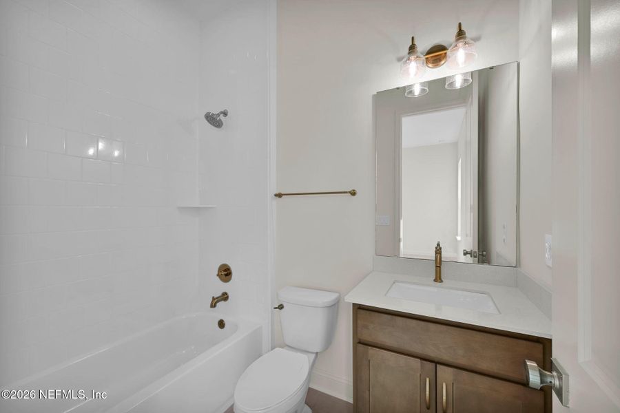 Furnished interior view inside a new home in Amelia National Country Club, Fernandina Beach (Image 5).