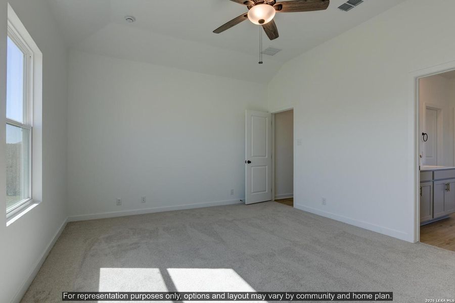 Spacious, unfurnished interior of a new home in The Wilder, Adkins (Image 12).