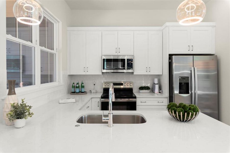 Furnished interior view inside a new home in , Atlanta (Image 38). Furnished interior view inside a new home in , Atlanta (Image 38).