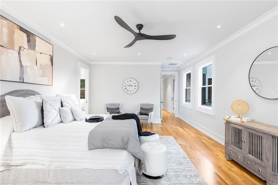 Furnished interior view inside a new home in , Decatur (Image 19).