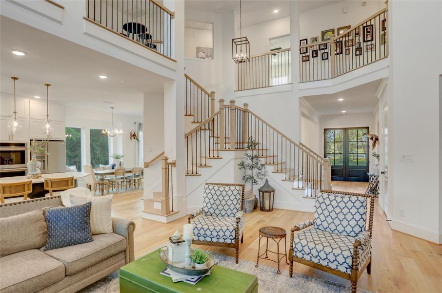 Furnished interior view inside a new home in , Richmond (Image 15).