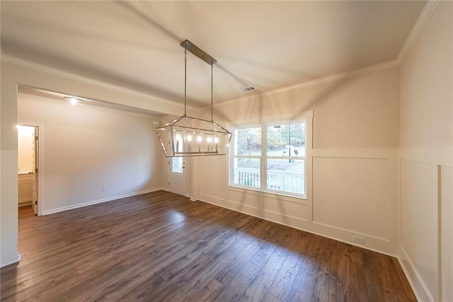 Spacious, unfurnished interior of a new home in , Dawsonville (Image 10).