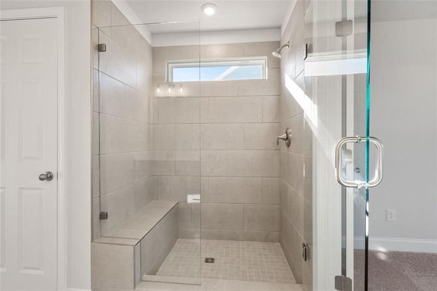 Furnished interior view inside a new home in Wehunt Meadows, Hoschton (Image 54).