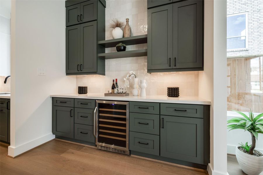 Furnished interior view inside a new home in , Houston (Image 35).