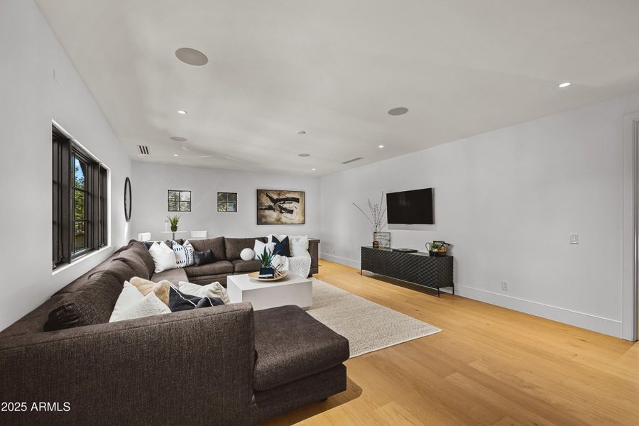 Upstairs loft/flex room Upstairs loft/flex room