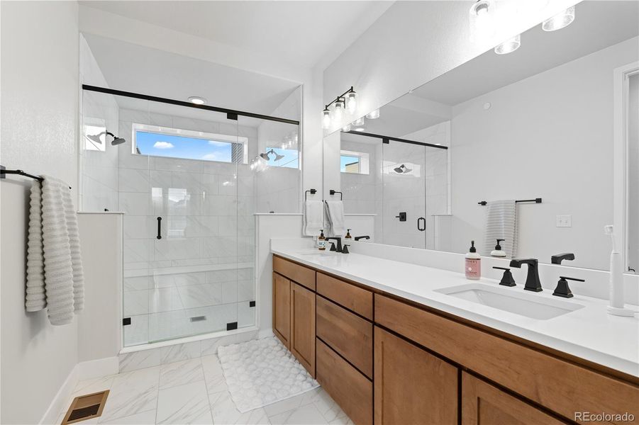 Furnished interior view inside a new home in , Littleton (Image 20).