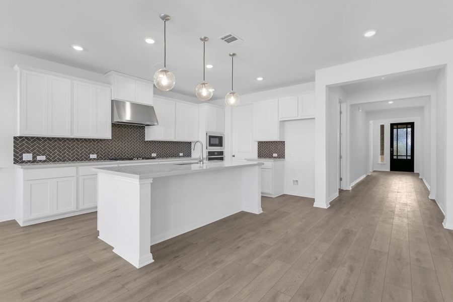 Furnished interior view inside a new home in Nolina 50s, Georgetown (Image 5).