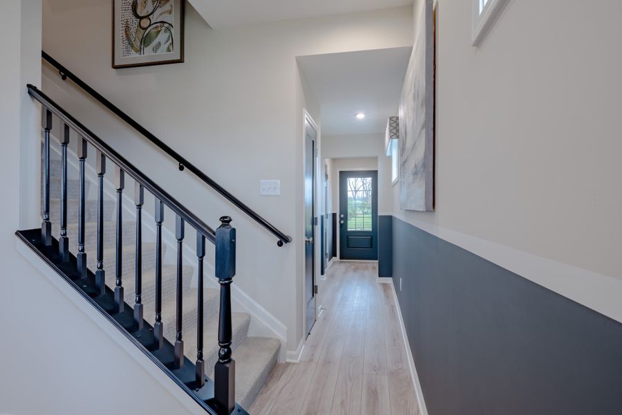 Representative unfurnished interior of a home built from the Hudson by Fischer Homes in Villas at Gold Creek, Dawsonville (Image 18).
