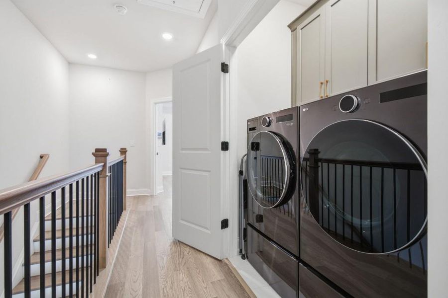 Furnished interior view inside a new home in , Alpharetta (Image 14).