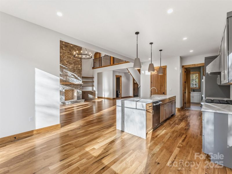 Furnished interior view inside a new home in , Brevard (Image 13). Furnished interior view inside a new home in , Brevard (Image 13).