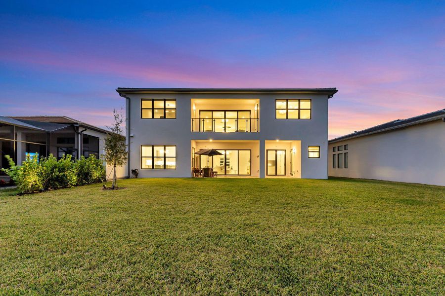 Front exterior of a new home in , Boca Raton, FL, highlighting curb appeal (Image 36). Front exterior of a new home in , Boca Raton, FL, highlighting curb appeal (Image 36).