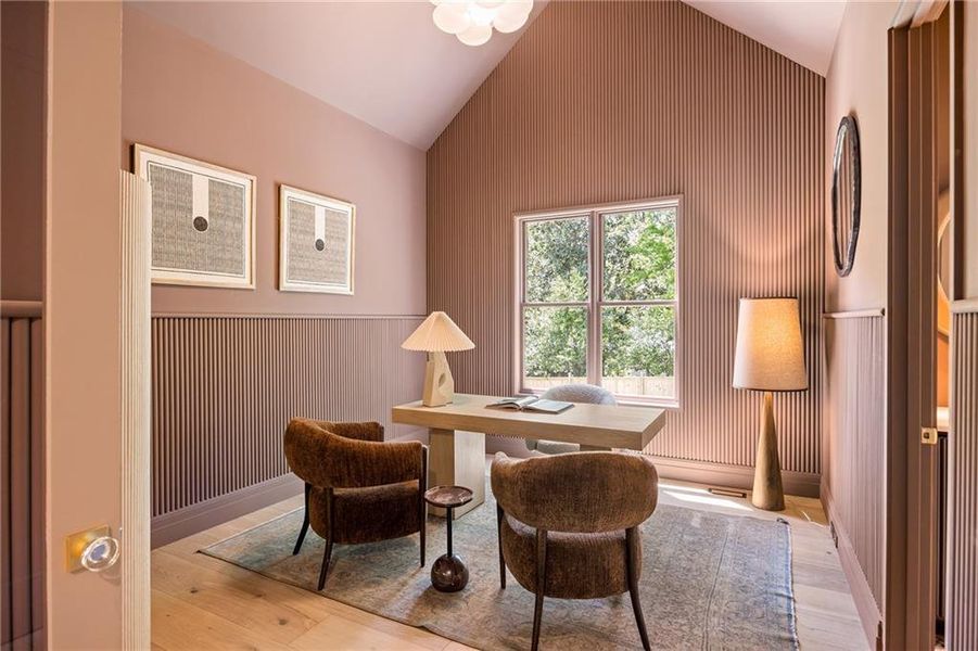 Furnished interior view inside a new home in , Brookhaven (Image 38).