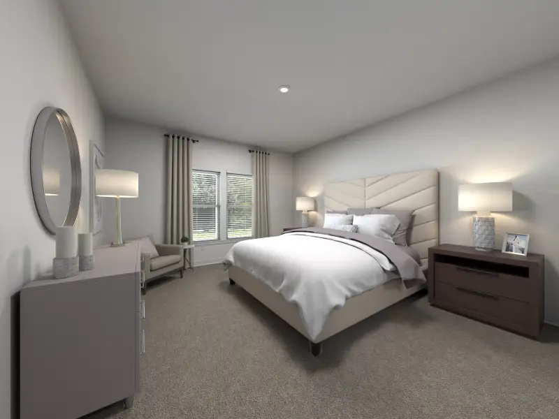 Furnished interior view inside a new home in Crestview - Legacy Series, Hermitage (Image 7).