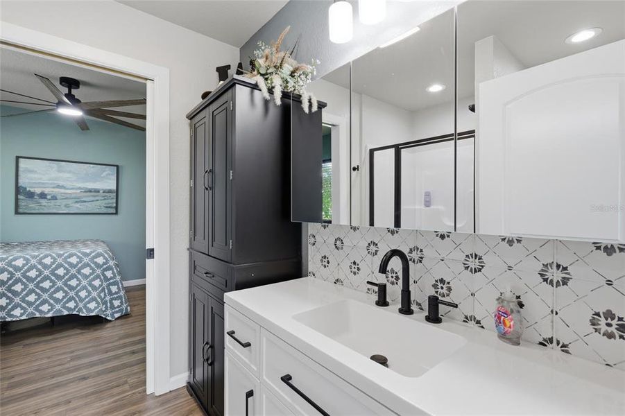 Furnished interior view inside a new home in , Cape Coral (Image 31).