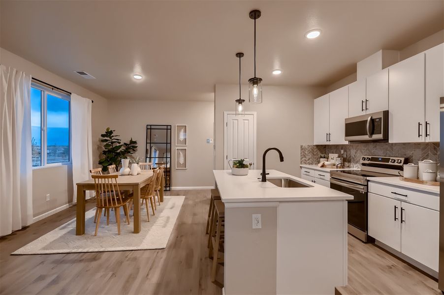 Kitchen | Biscayne | Spring Valley | New Homes In Longmont, CO By Landsea Homes