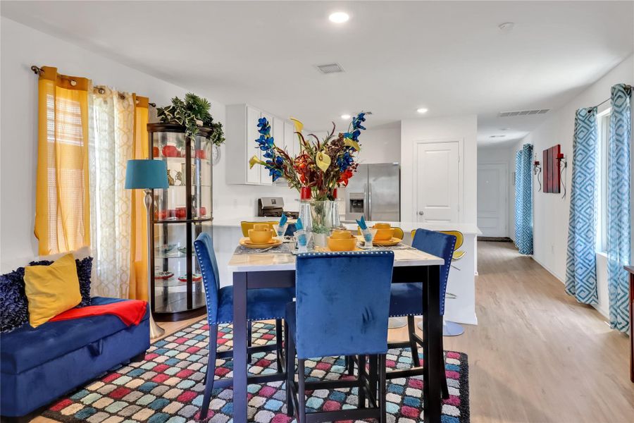 Furnished interior view inside a new home in Tavola, New Caney (Image 16).