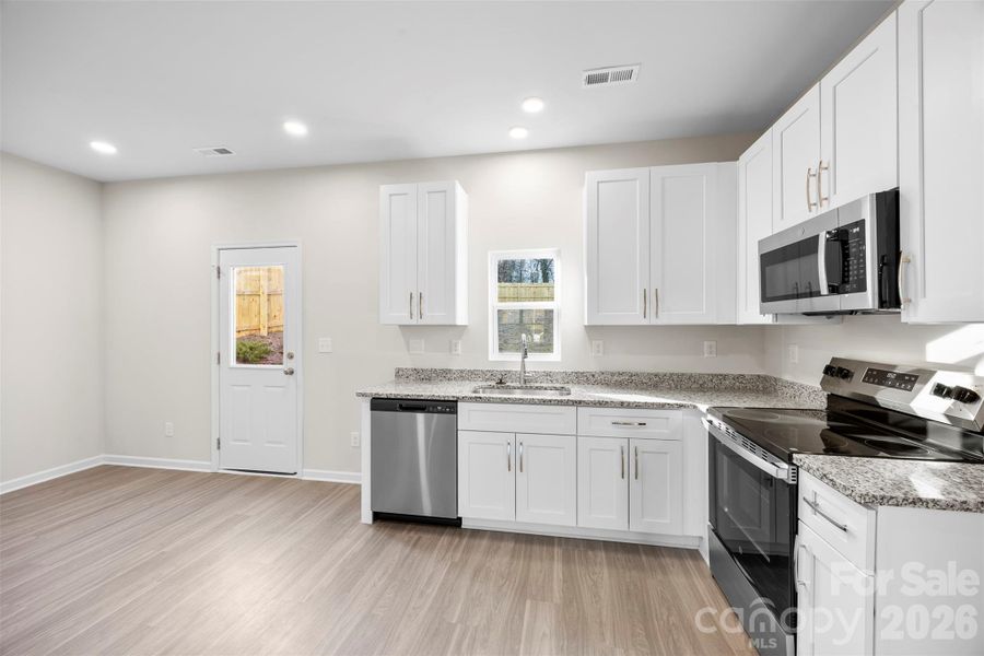 Furnished interior view inside a new home in , Bessemer City (Image 6).