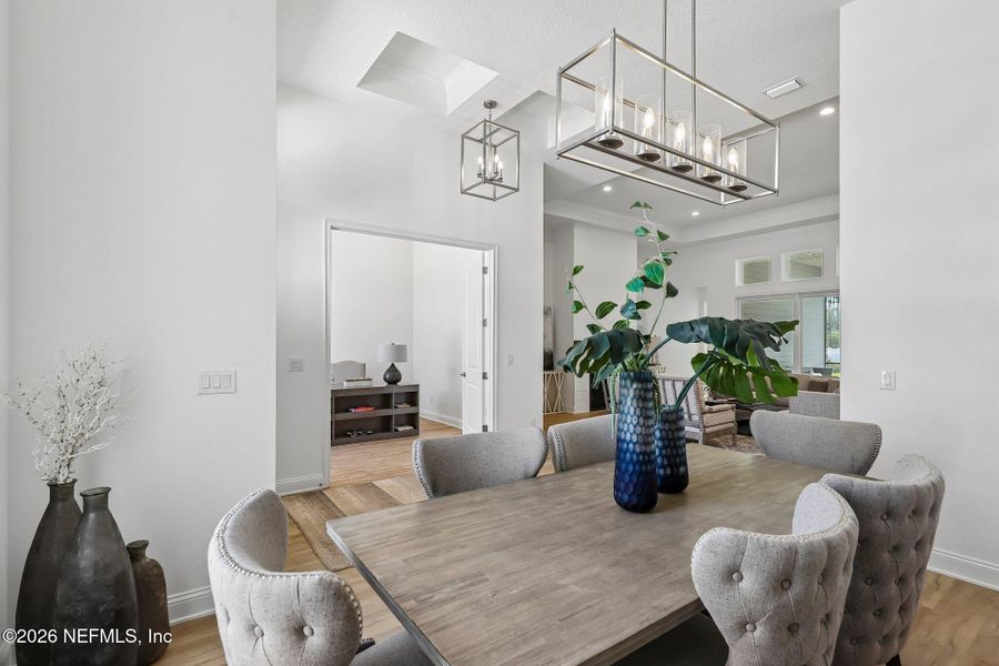 Furnished interior view inside a new home in SilverLeaf, St. Augustine (Image 15).