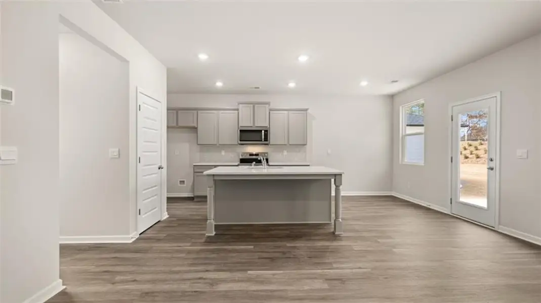 Furnished interior view inside a new home in Willowbrook, Winder (Image 7).