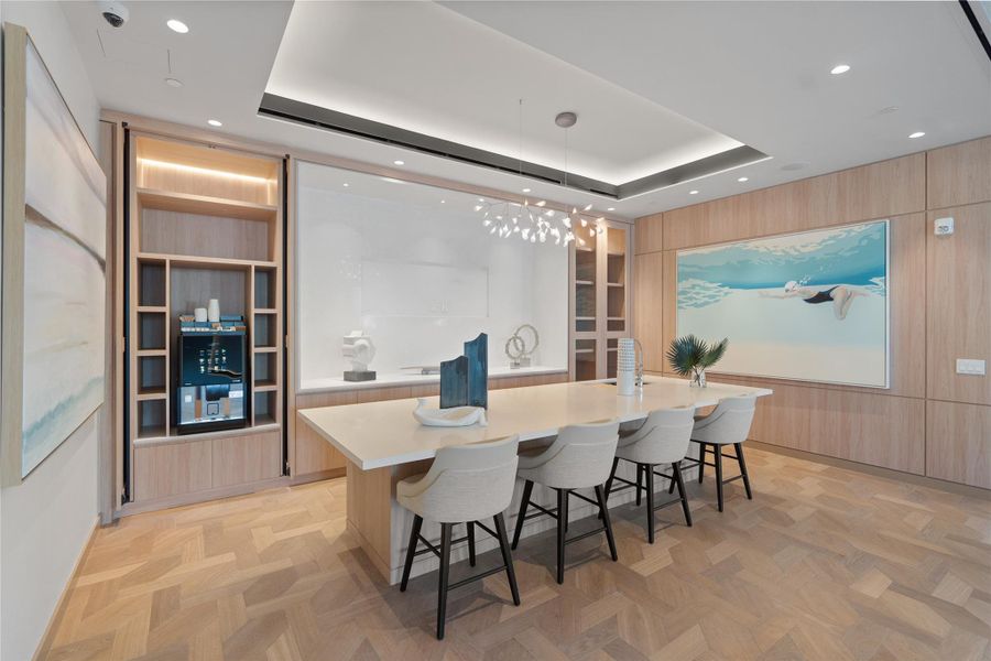 Furnished interior view inside a new home in , Fort Lauderdale (Image 18).