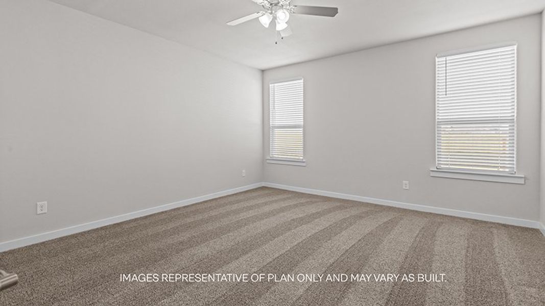 Representative unfurnished interior of a home built from the The Lakemont by D.R. Horton in Westmont, Lubbock (Image 13). Representative unfurnished interior of a home built from the The Lakemont by D.R. Horton in Westmont, Lubbock (Image 13).