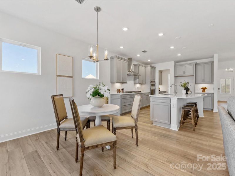 Furnished interior view inside a new home in Cannon Run, Concord (Image 14).