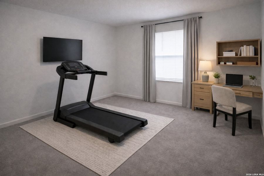 Furnished interior view inside a new home in , Seguin (Image 14).