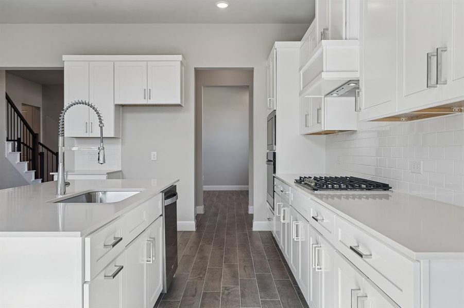 Furnished interior view inside a new home in Venetian, Weston (Image 8).