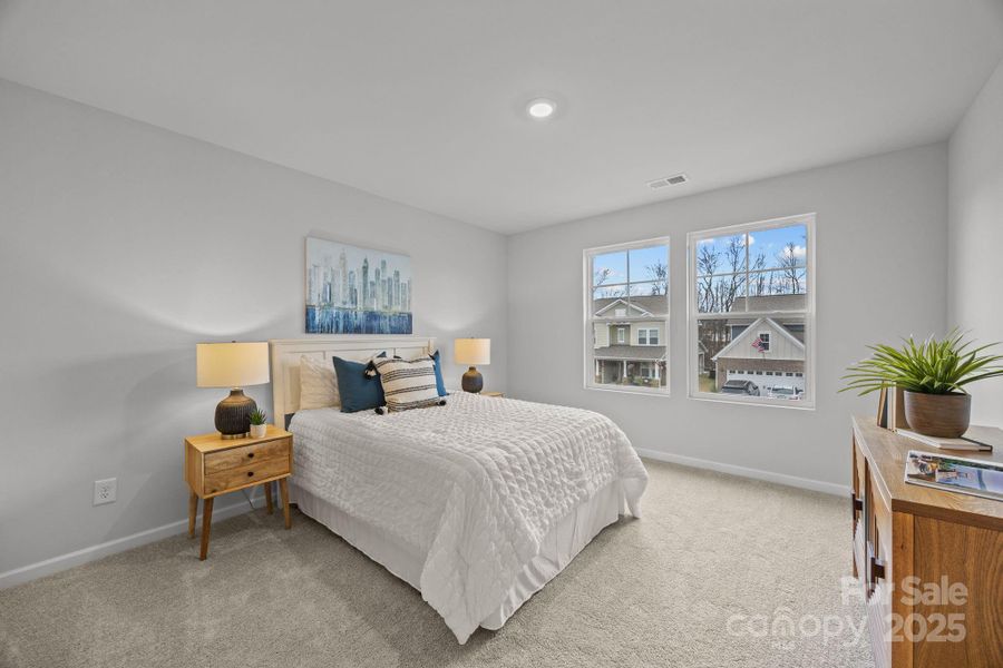 Furnished interior view inside a new home in McFarland Estates, York (Image 30).