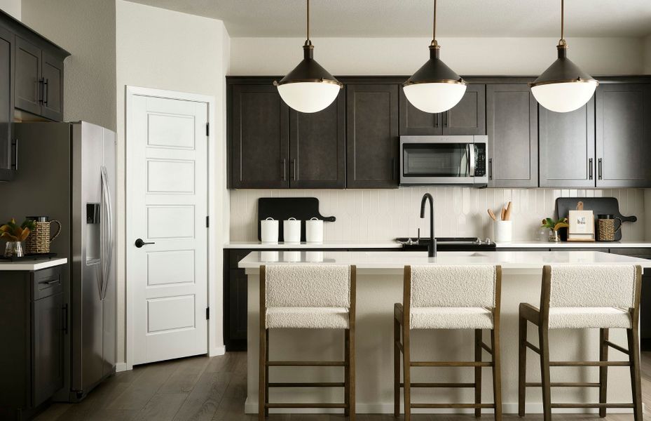 Furnished interior view inside a new home in Wolf Creek Run West, Strasburg (Image 11).
