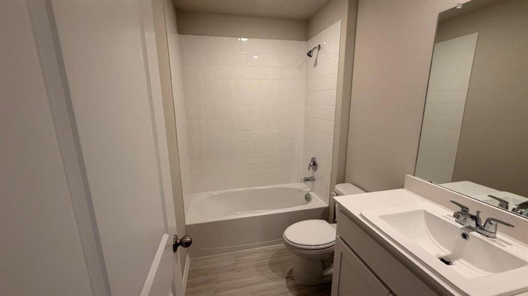 Furnished interior view inside a new home in Rosewood at Beltmill, Fort Worth (Image 6).