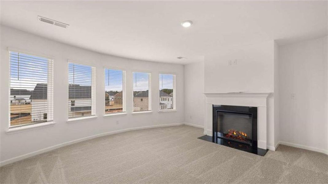 Spacious, unfurnished interior of a new home in The Gates at Pates Creek, Hampton (Image 19).