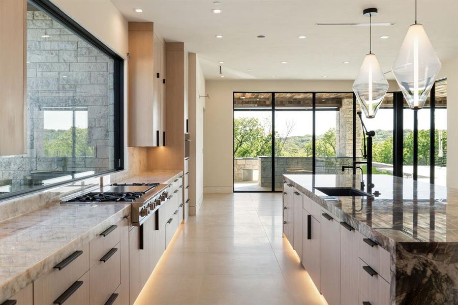 Furnished interior view inside a new home in , Southlake (Image 6).