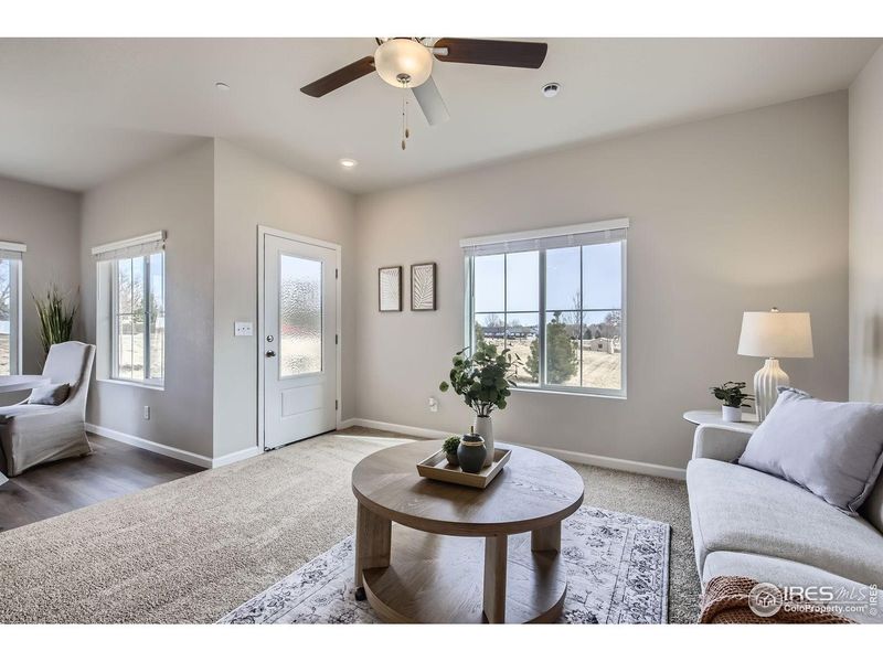 Furnished interior view inside a new home in , Johnstown (Image 17).