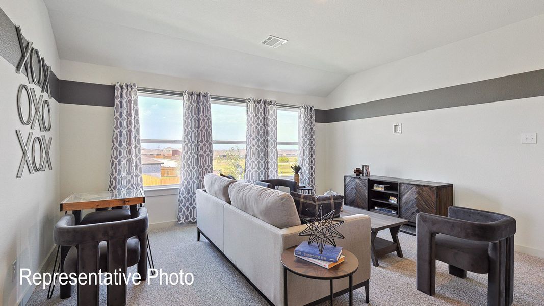 Furnished interior view inside a new home in Patriot Estates, Venus (Image 13).
