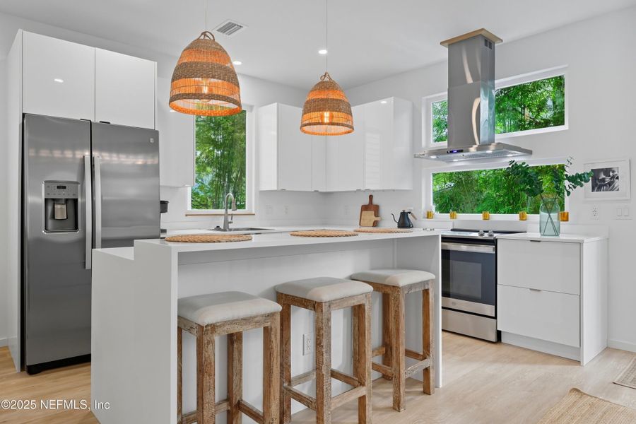 Furnished interior view inside a new home in , St. Augustine (Image 22). Furnished interior view inside a new home in , St. Augustine (Image 22).